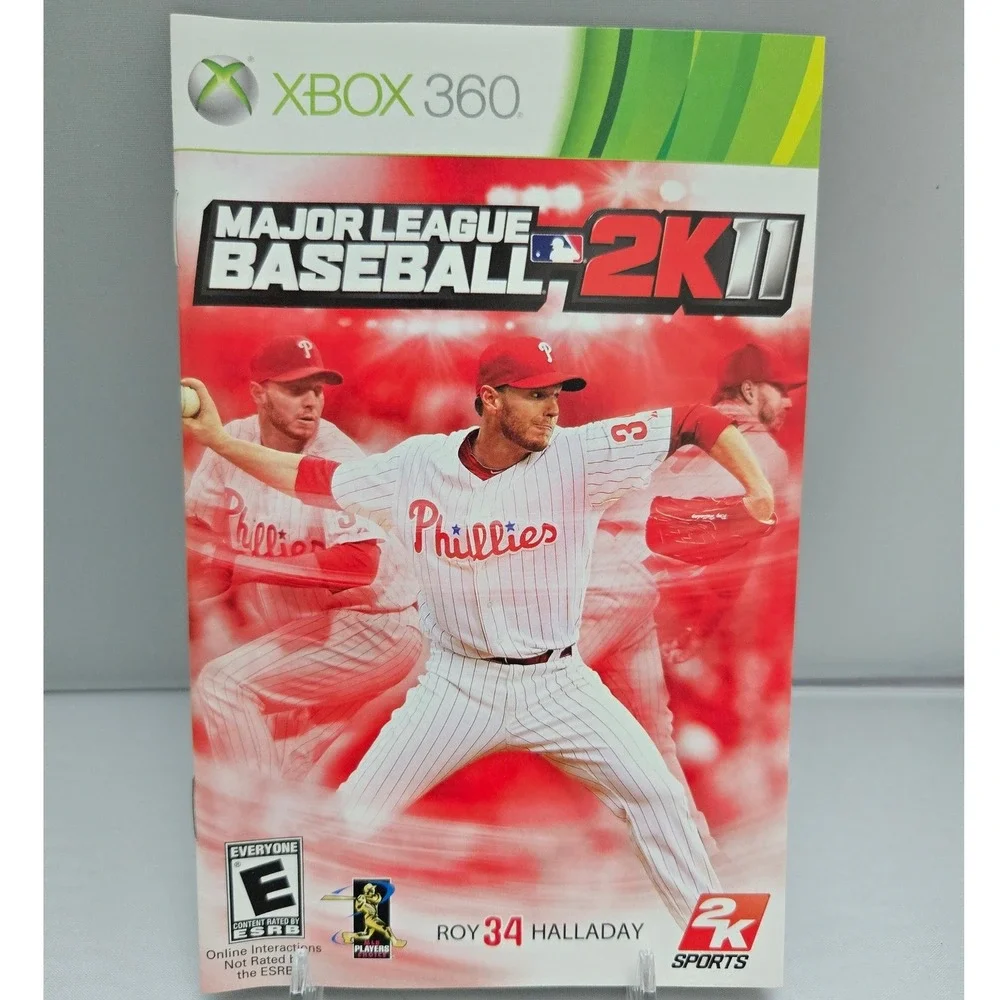Major League Baseball 2K11 & 2K12 Bundle - Xbox360 - Complete CIB 2 Games Tested